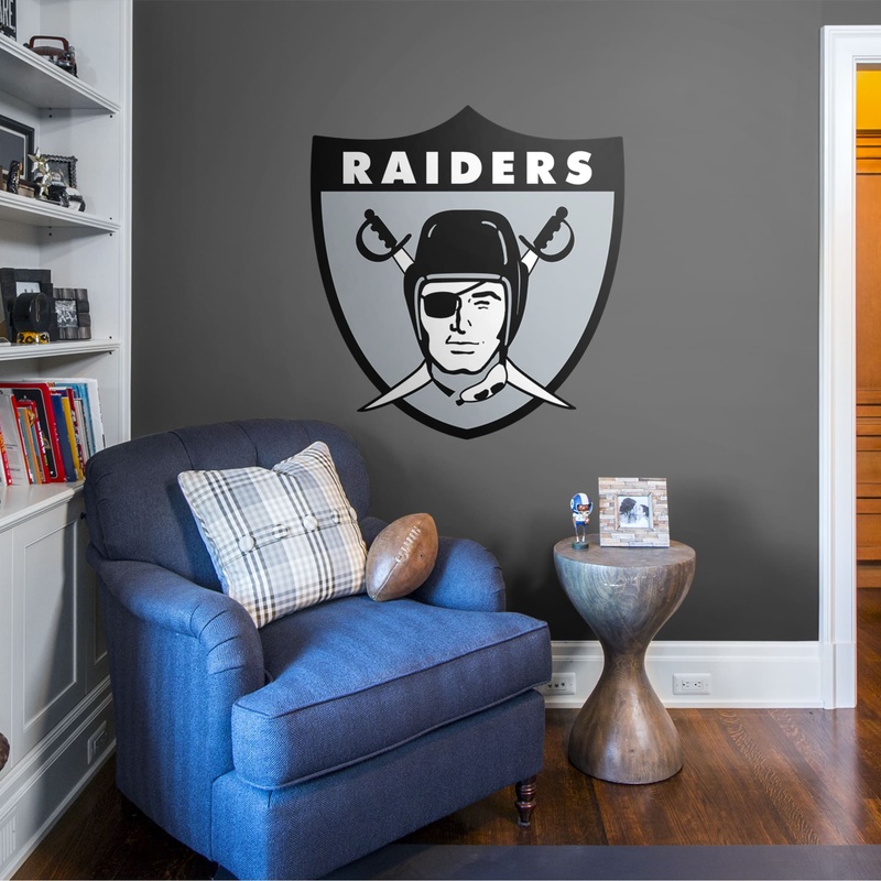 Las Vegas Raiders – RealBig Original AFL Logo Collection – Official NFL – Reusable Vinyl Wall Decals