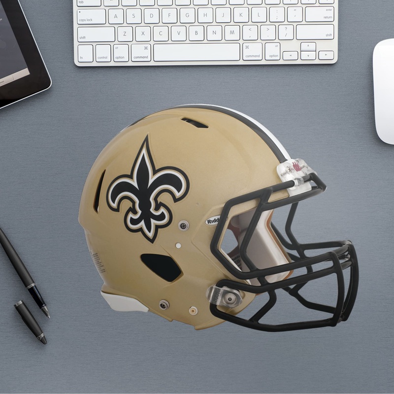 New Orleans Saints – RealBig Helmet Collection – Official NFL – Reusable Vinyl Wall Decals #1
