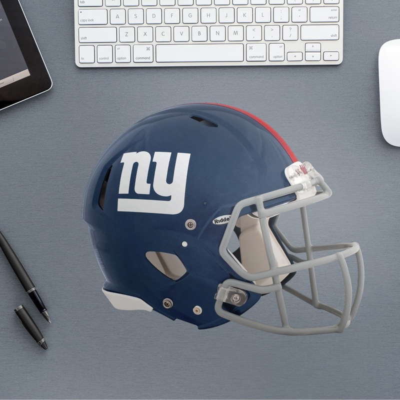 New York Giants – RealBig Helmet Collection – Official NFL – Reusable Vinyl Wall Decals #1
