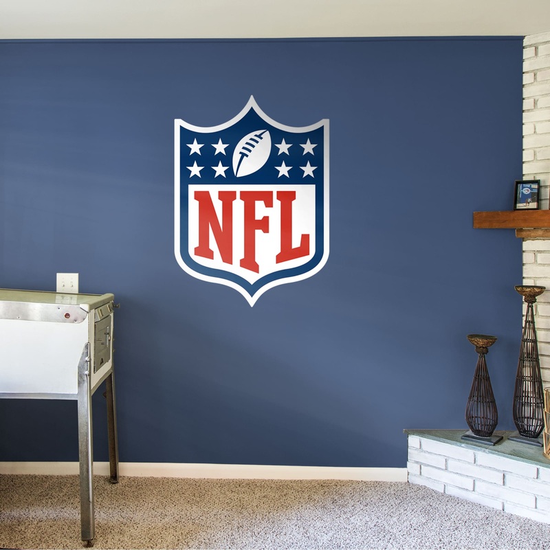 NFL Logo – RealBig Logo Collection – Official NFL – Reusable Vinyl Wall Decals #1