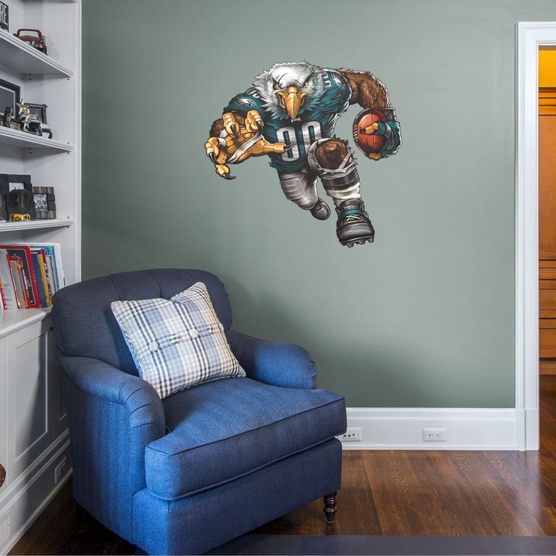 Philadelphia Eagles – RealBig Extreme Eagle Collection – Official NFL – Reusable Vinyl Wall Decals