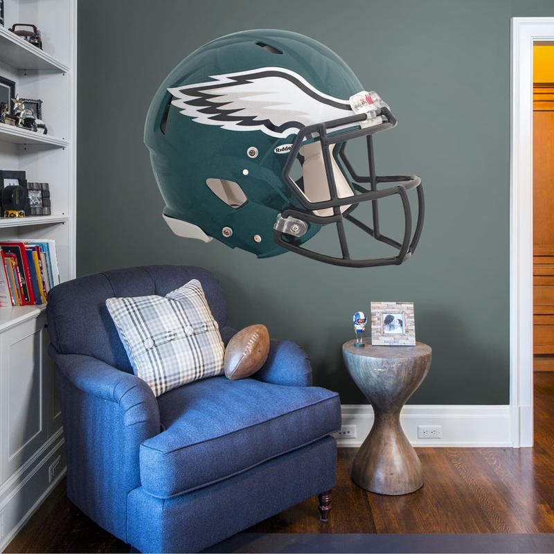 Philadelphia Eagles – RealBig Helmet Collection – Official NFL – Reusable Vinyl Wall Decals #1
