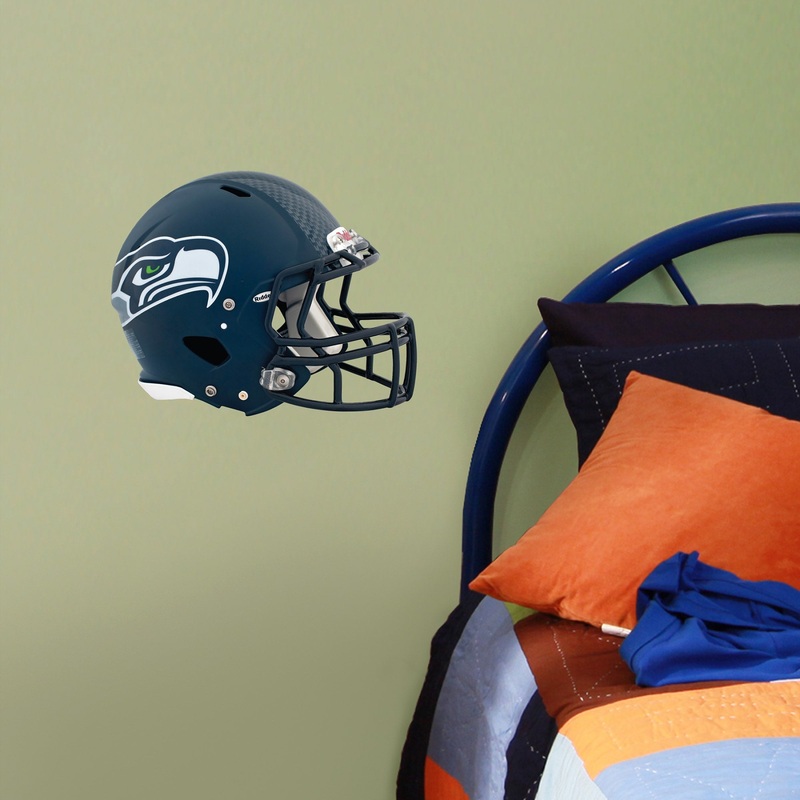 Seattle Seahawks – RealBig Helmet Collection – Official NFL – Reusable Vinyl Wall Decals #1