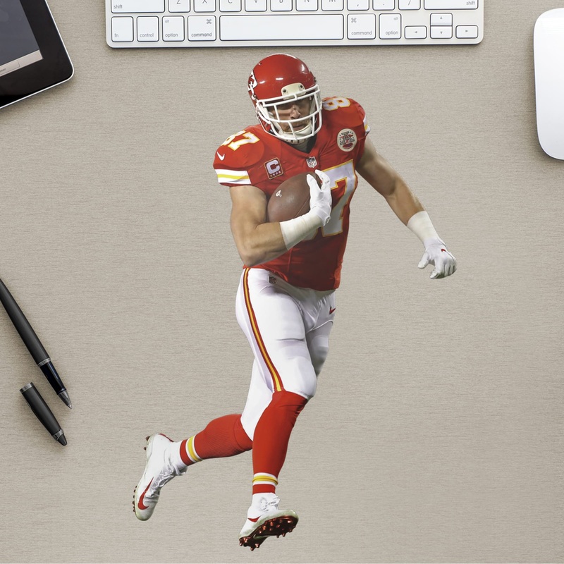 Travis Kelce – RealBig Collection – Official NFL – Kansas City Chiefs – Reusable Vinyl Wall Decals #2
