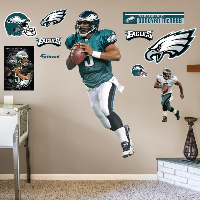 Donovan McNabb – RealBig Legend Collection – Official NFL – Reusable Vinyl Wall Decals