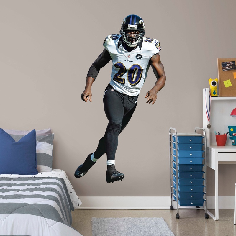 Ed Reed – RealBig Legend Collection – Official NFL – Reusable Vinyl Wall Decals