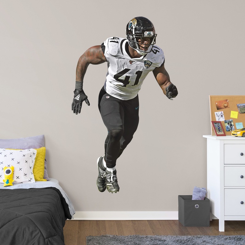 Josh Allen – RealBig Rush Collection – Official NFL – Jacksonville Jaguars – Reusable Vinyl Wall Decals