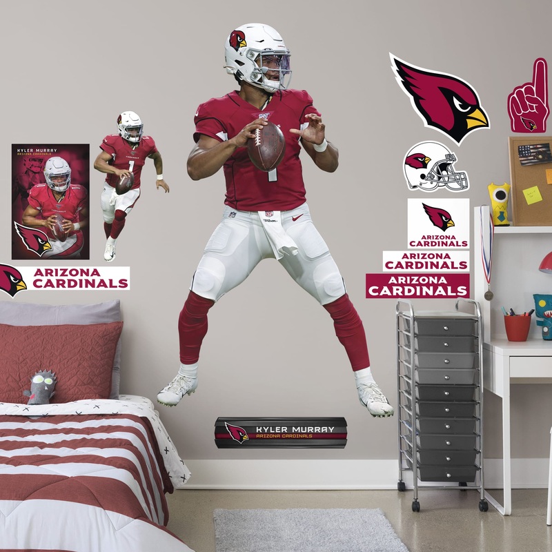 Kyler Murray – RealBig Collection – Official NFL – Arizona Cardinals – Reusable Vinyl Wall Decals #1