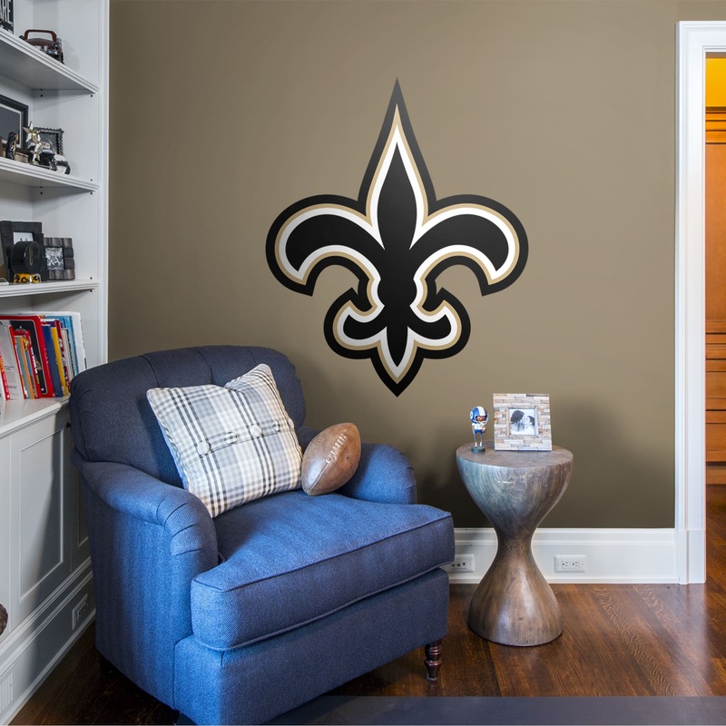 New Orleans Saints – RealBig Logo Collection – Official NFL – Reusable Vinyl Wall Decals #1