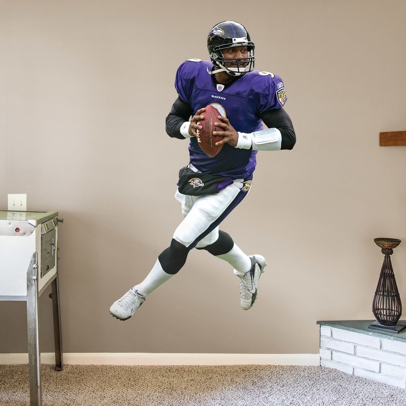 Steve McNair – RealBig Ravens Legend Collection – Official NFL – Baltimore Ravens – Reusable Vinyl Wall Decals
