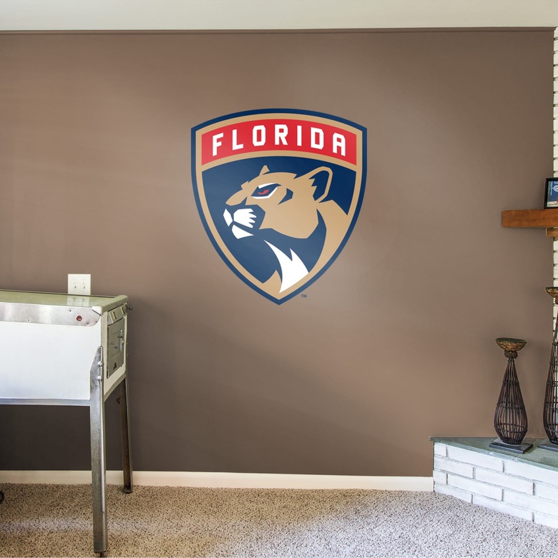 Florida Panthers – RealBig Logo Collection – Official NHL – Reusable Vinyl Wall Decals