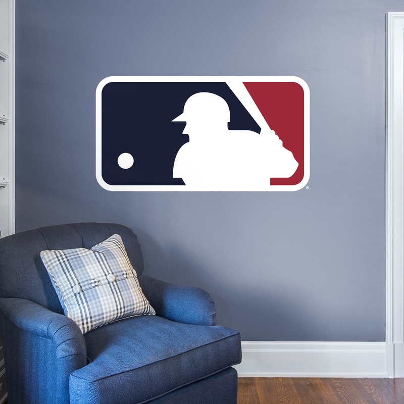 MLB – RealBig Logo Collection – Official MLB – Reusable Vinyl Wall Decals
