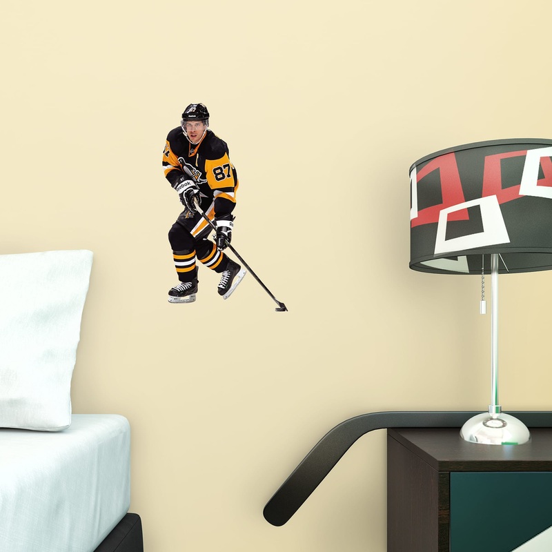 Sidney Crosby – RealBig Collection – Official NHL – Pittsburgh Penguins – Reusable Vinyl Wall Decals #2