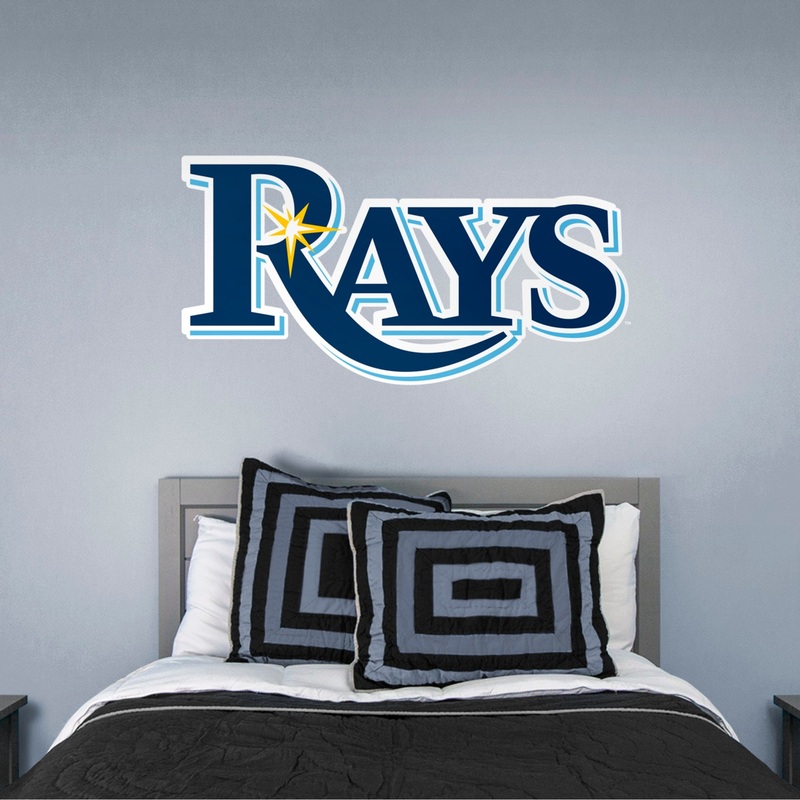 Tampa Bay Rays – RealBig Logo Collection – Official MLB – Reusable Vinyl Wall Decals