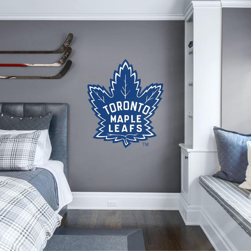 Toronto Maple Leafs – RealBig Vintage Logo Collection – Official NHL – Reusable Vinyl Wall Decals