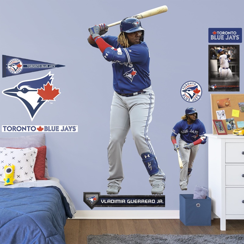 Vladimir Guerrero Jr. – RealBig Collection – Official MLB – Toronto Blue Jays – Reusable Vinyl Wall Decals #1