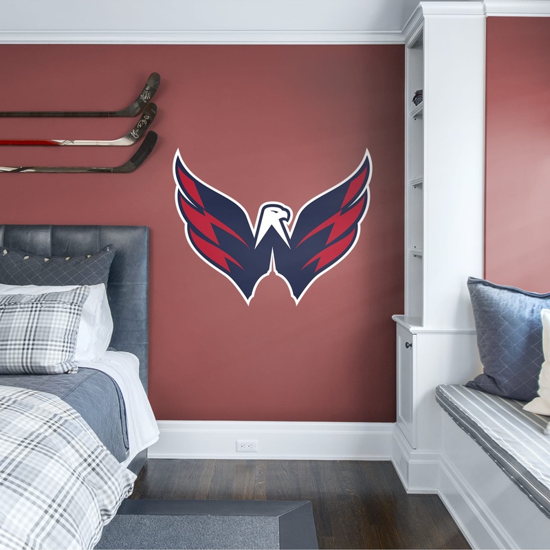 Washington Capitals – RealBig Alternate Logo Collection – Official NHL – Reusable Vinyl Wall Decals