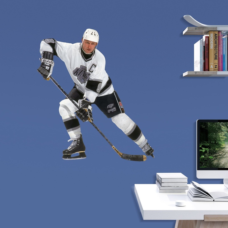 Wayne Gretzky – RealBig Collection – Official NHL – Los Angeles Kings – Reusable Vinyl Wall Decals #1