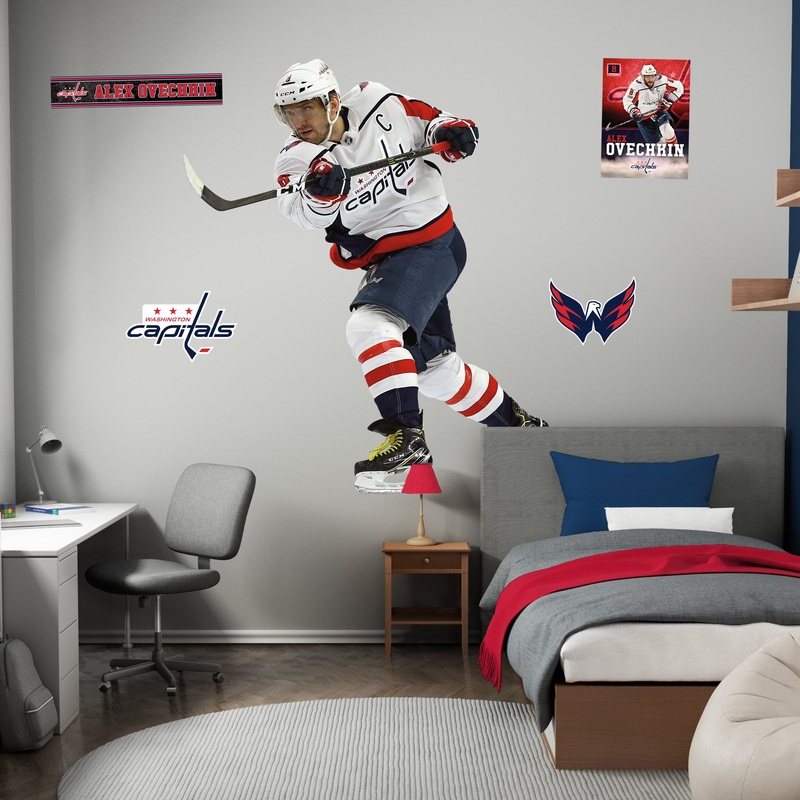 Alex Ovechkin – RealBig Collection – Official NHL – Washington Capitals – Reusable Vinyl Wall Decals #3