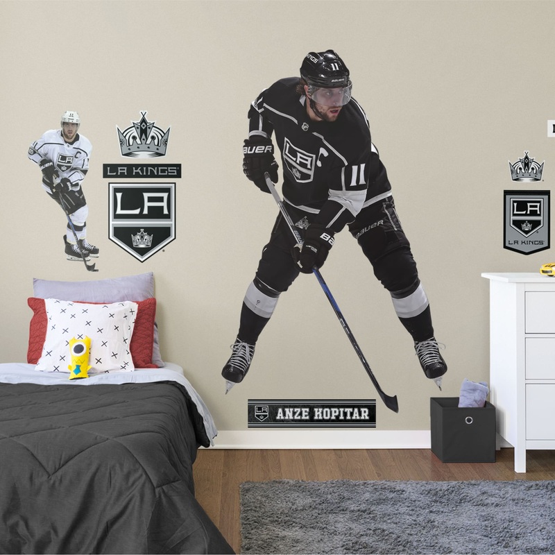 Anze Kopitar – RealBig Collection – Official NHL – Los Angeles Kings – Reusable Vinyl Wall Decals #1