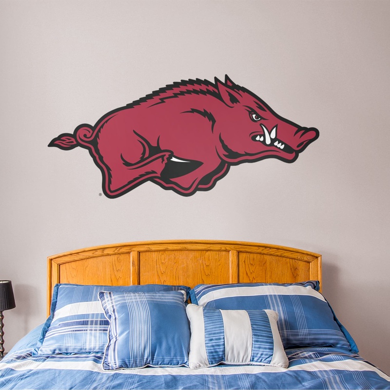 Arkansas Razorbacks – RealBig Logo Collection – Official NCAA – Reusable Vinyl Wall Decals