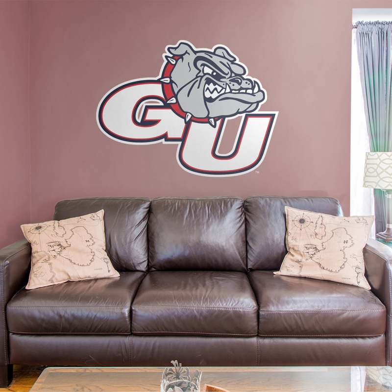 Gonzaga Bulldogs – RealBig Logo Collection – Official NCAA – Reusable Vinyl Wall Decals