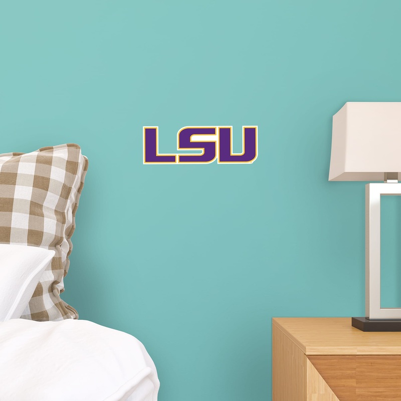 LSU Tigers – RealBig Logo Collection – Official NCAA – Reusable Vinyl Wall Decals
