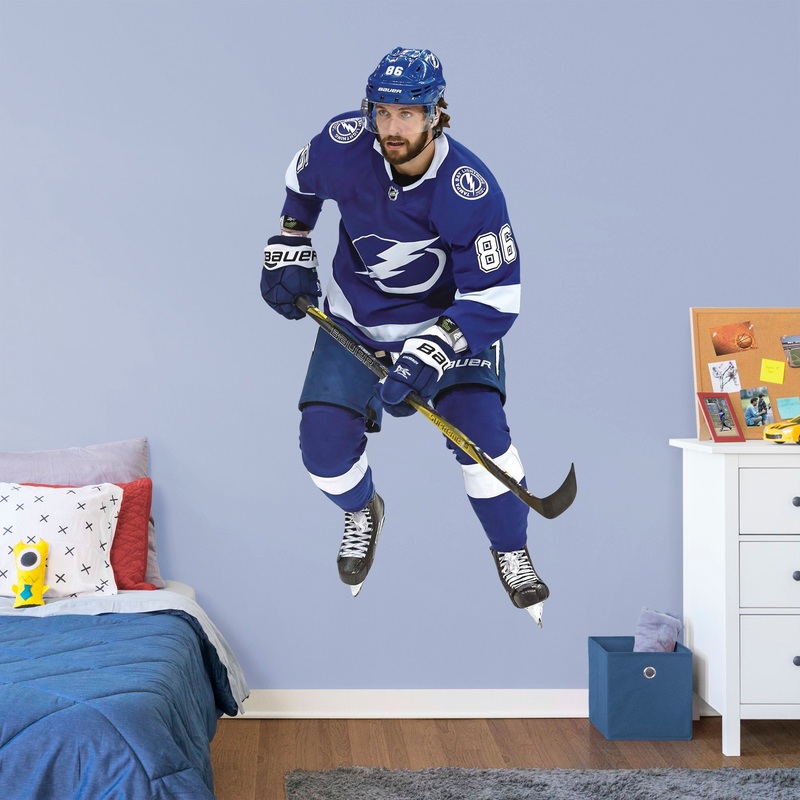 Nikita Kucherov – RealBig Collection – Official NHL – Tampa Bay Lightning – Reusable Vinyl Wall Decals #1
