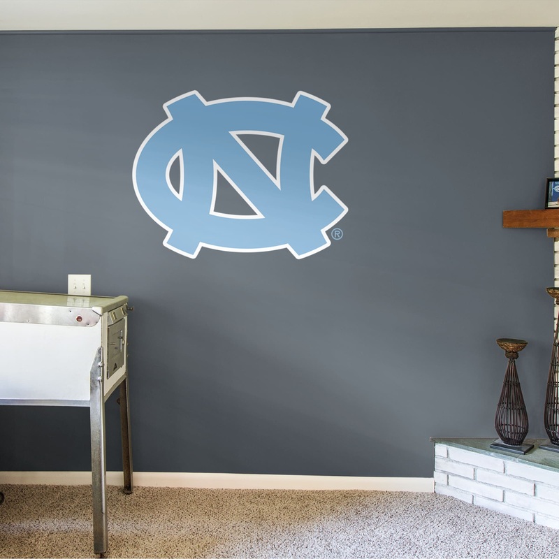 North Carolina Tar Heels – RealBig Logo Collection – Official NCAA – Reusable Vinyl Wall Decals