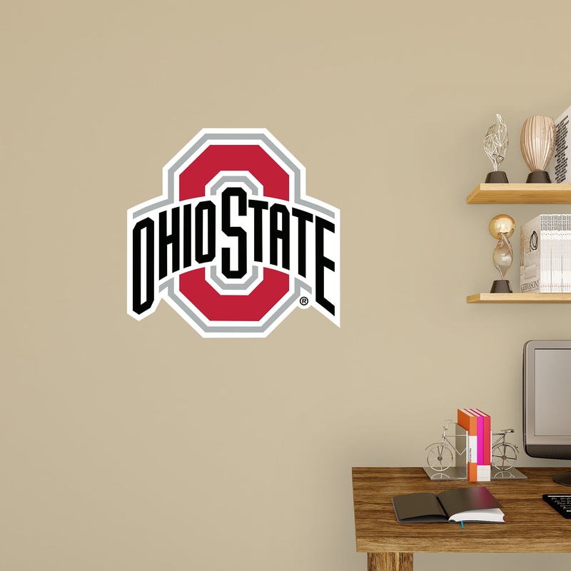 Ohio State Buckeyes – RealBig Logo Collection – Official NCAA – Reusable Vinyl Wall Decals