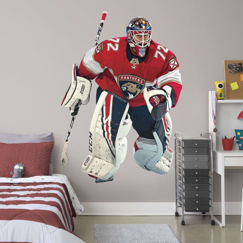 Sergei Bobrovsky – RealBig Collection – Official NHL – Florida Panthers – Reusable Vinyl Wall Decals