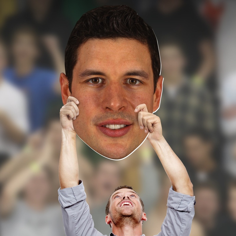 Sidney Crosby – Big Head – Official NHL – Pittsburgh Penguins – Foam Core Cutout