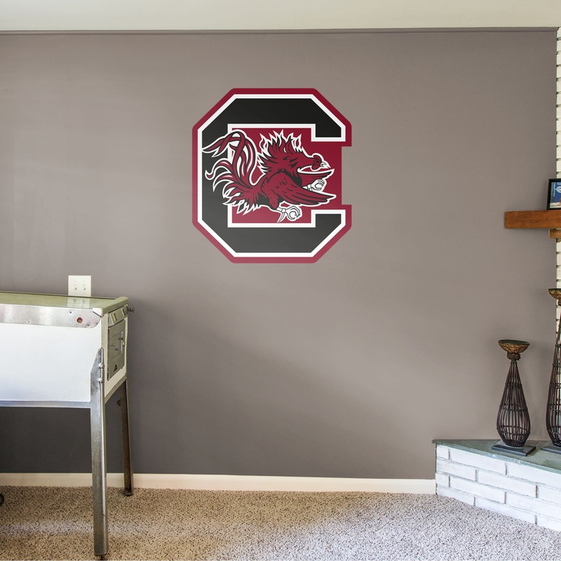 South Carolina Gamecocks – RealBig Logo Collection – Official NCAA – Reusable Vinyl Wall Decals