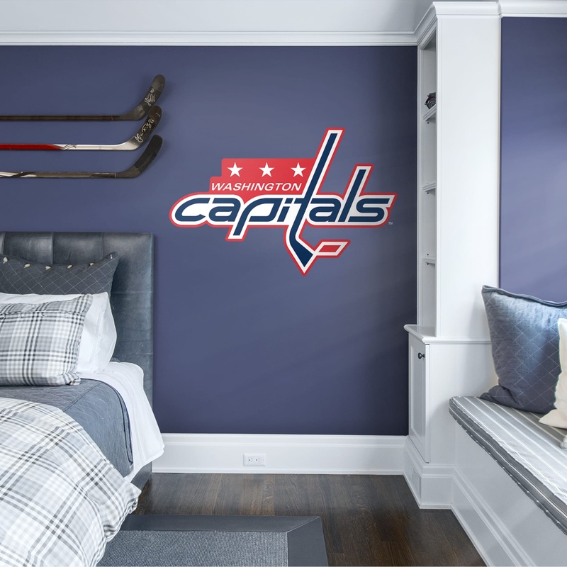 Washington Capitals – RealBig Logo Collection – Official NHL – Reusable Vinyl Wall Decals