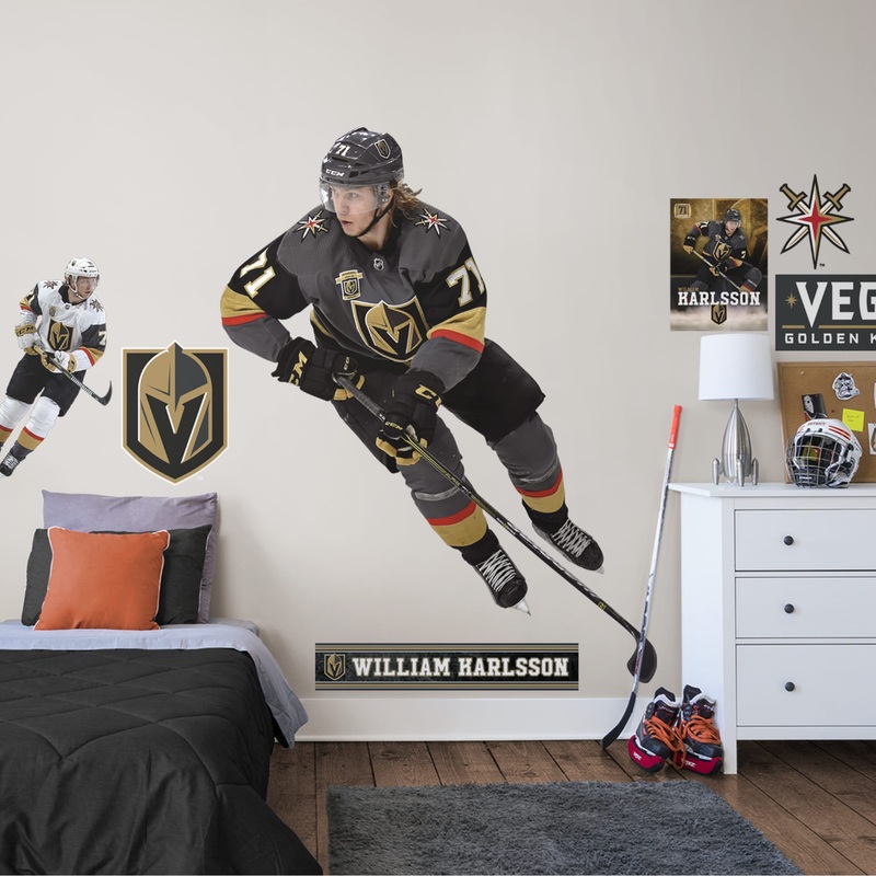 William Karlsson – RealBig Collection – Official NHL – Vegas Golden Knights – Reusable Vinyl Wall Decals
