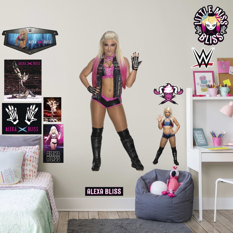 Alexa Bliss – RealBig Collection – Official WWE – Reusable Vinyl Wall Decals #1