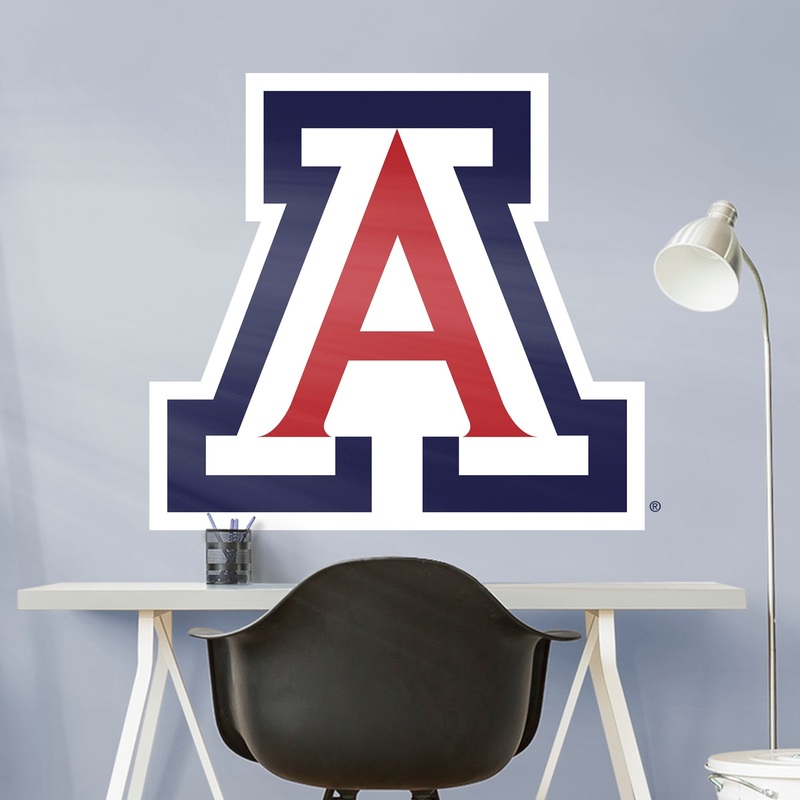 Arizona Wildcats – RealBig Logo Collection – Official NCAA – Reusable Vinyl Wall Decals