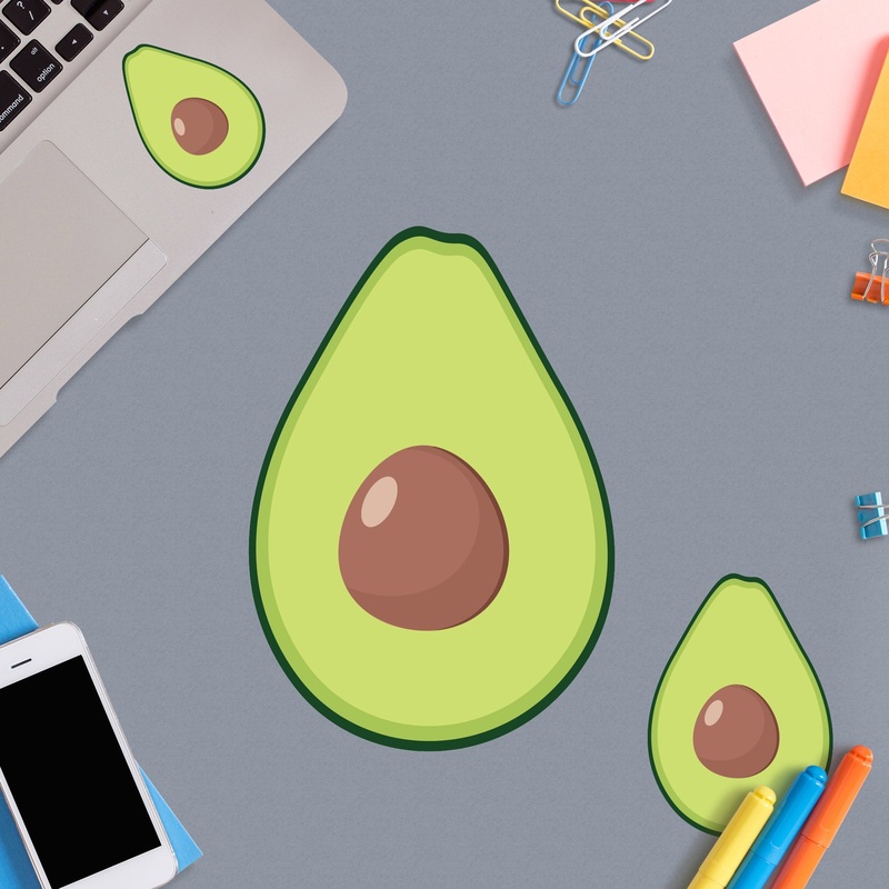 Avocado: Illustrated Collection – Removable Vinyl Decals