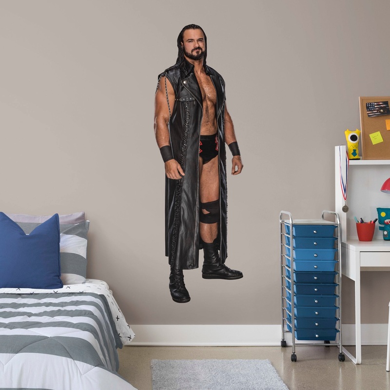 Drew McIntyre – RealBig Collection – Official WWE – Reusable Vinyl Wall Decals