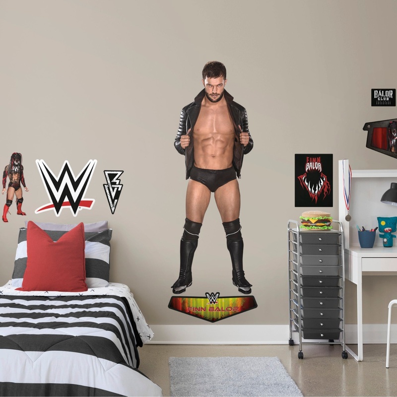 Finn Blor – RealBig Collection – Official WWE – Reusable Vinyl Wall Decals