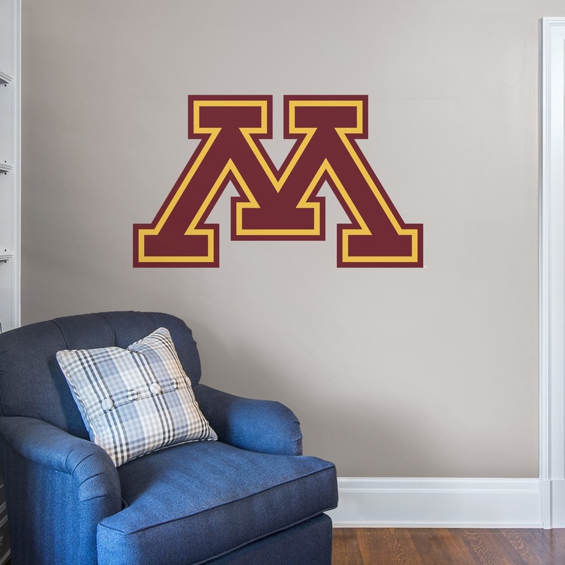 Minnesota Golden Gophers – RealBig Logo Collection – Official NCAA – Reusable Vinyl Wall Decals
