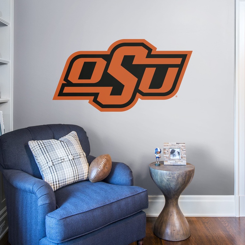 Oklahoma State Cowboys – RealBig Logo Collection – Official NCAA – Reusable Vinyl Wall Decals