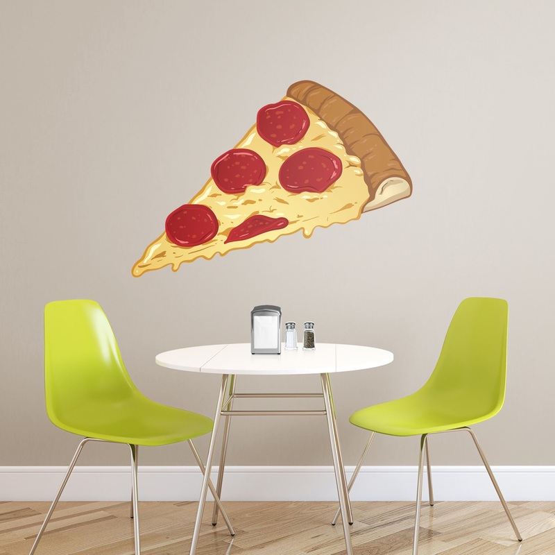 Pizza: Illustrated – Removable Vinyl Decal