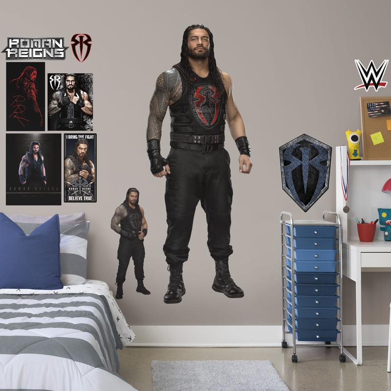 Roman Reigns – RealBig Collection – Official WWE – Reusable Vinyl Wall Decals #1