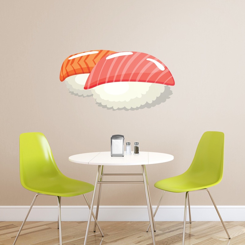 Sushi (): Illustrated – Removable Vinyl Decal