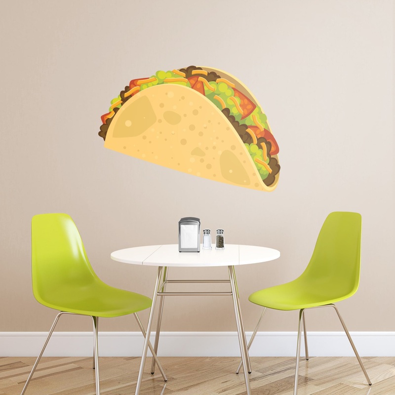 Taco: Illustrated – Removable Vinyl Decal