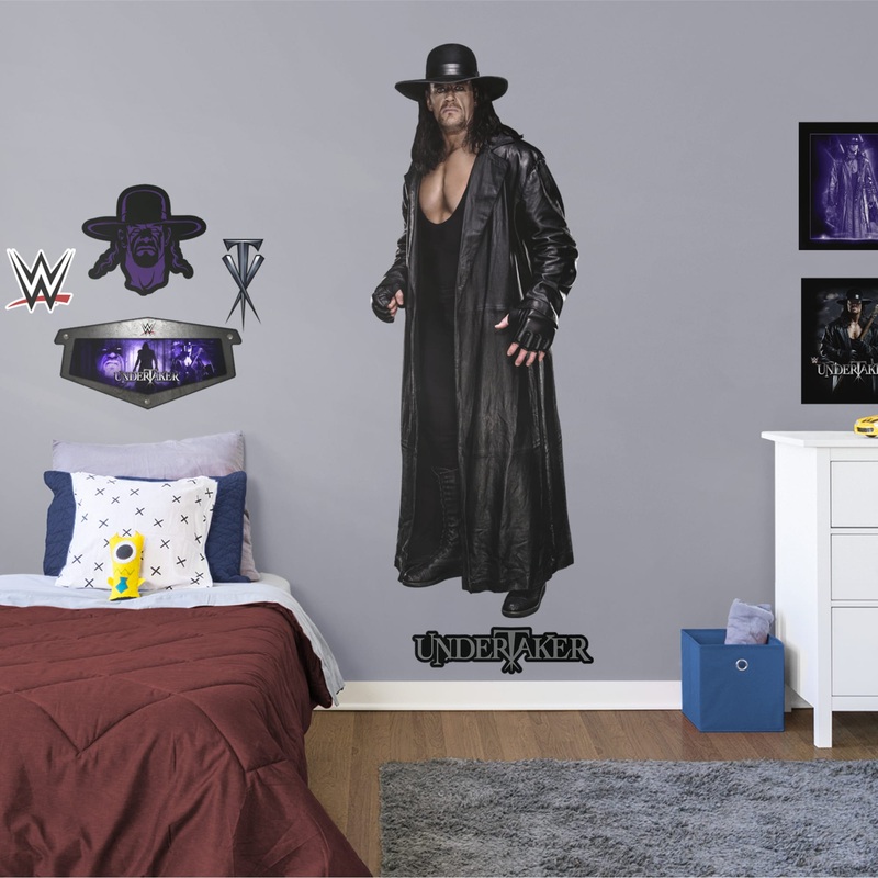 Undertaker – RealBig Collection – Official WWE – Reusable Vinyl Wall Decals