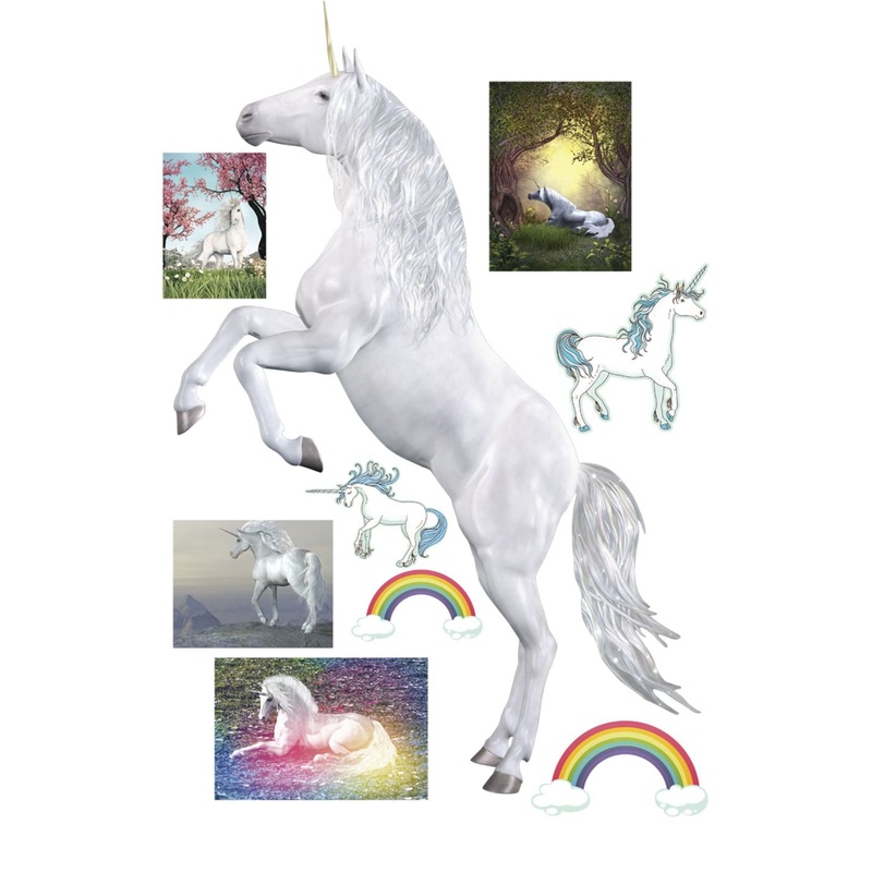 Unicorn        –   Removable     Adhesive Decal