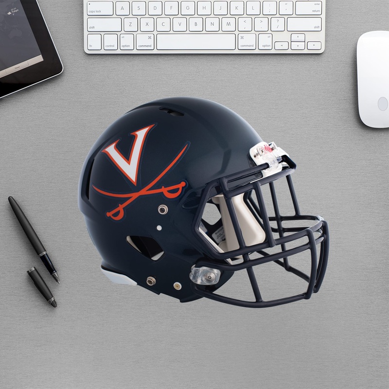 Virginia Cavaliers – RealBig Helmet Collection – Official NCAA – University of Virginia – Reusable Vinyl Wall Decals