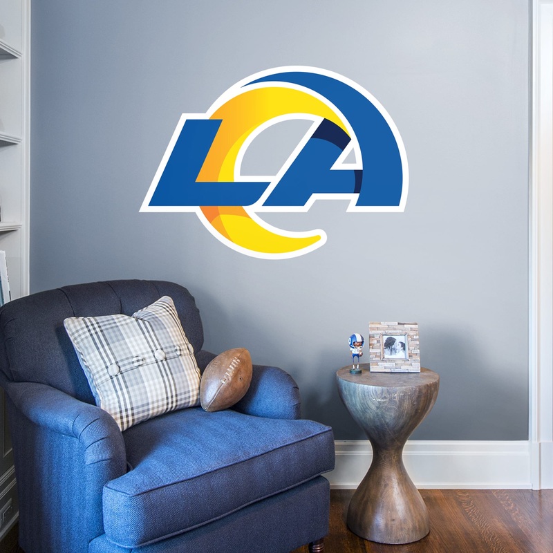 Los Angeles Rams – RealBig Logo Collection – Official NFL – Reusable Vinyl Wall Decals